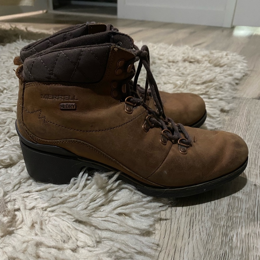 Gently used but in great shape! Only worn a handful of times.